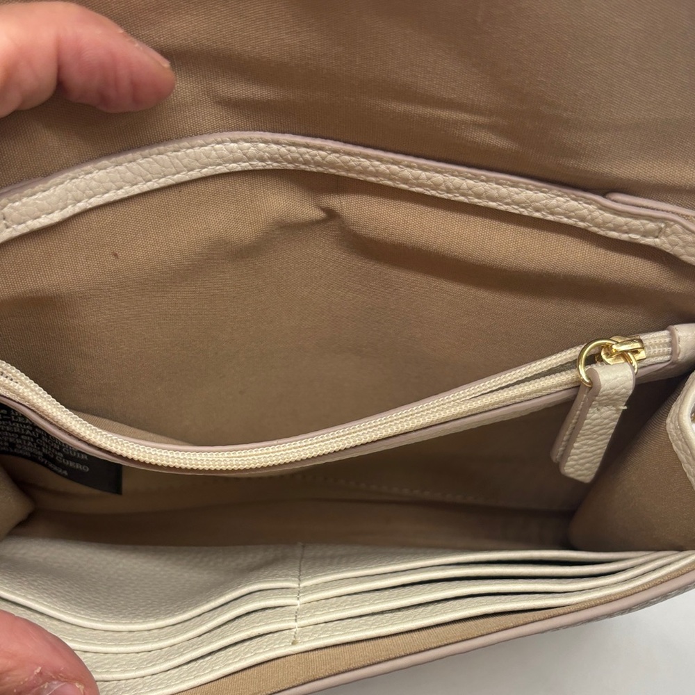 Nanette Lepore Small Off White Crossbody Bag MCB8517Q - Picture 6 of 11